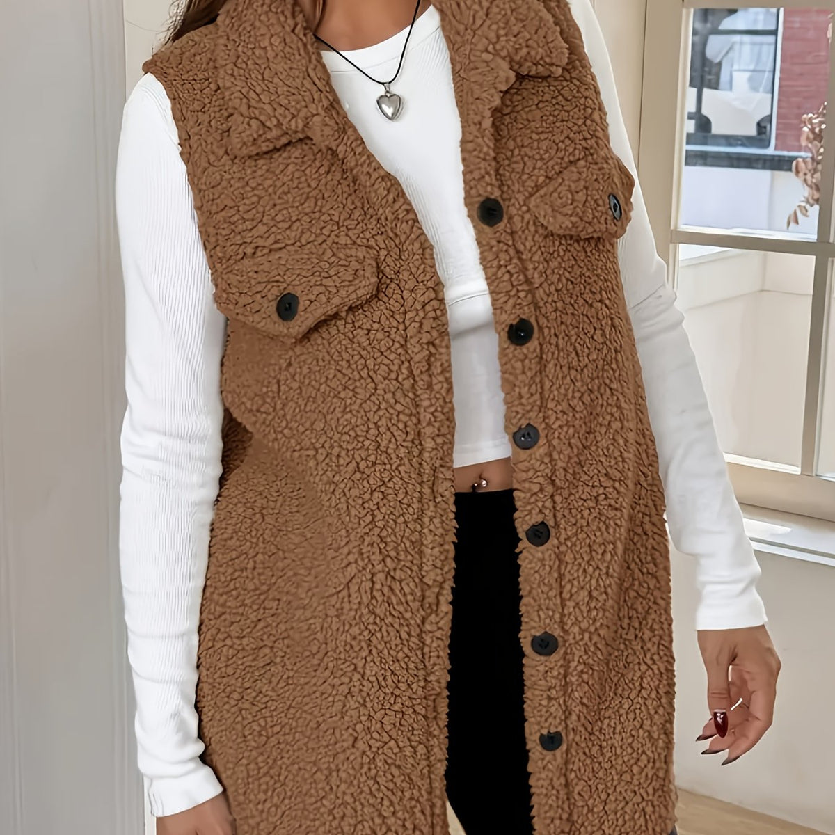 Aurelia – De Elegante Mouwloze Blazer Vest