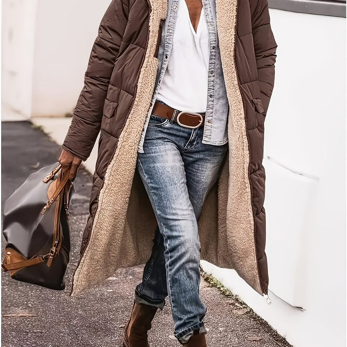 Celine | Dubbelzijdige Winterjas