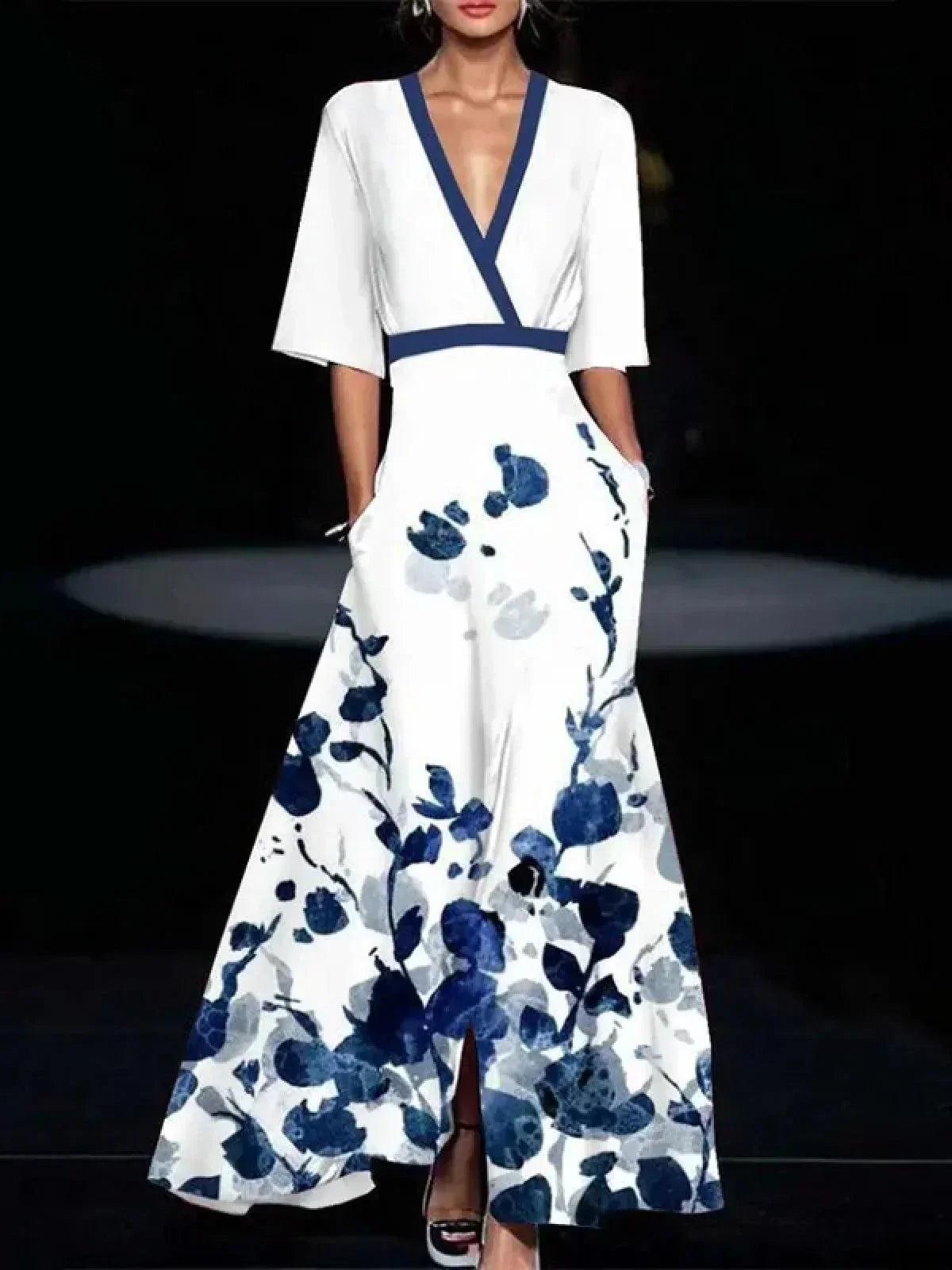 Willy | Elegante Korte Mouwen Jurk