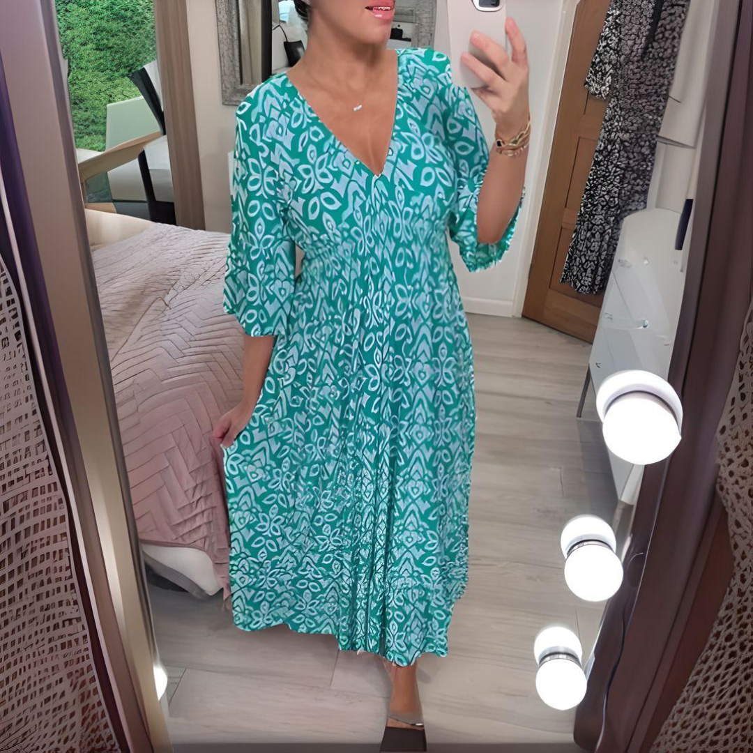 Marjoleine | Boho Jurk (Bijna uitverkocht)