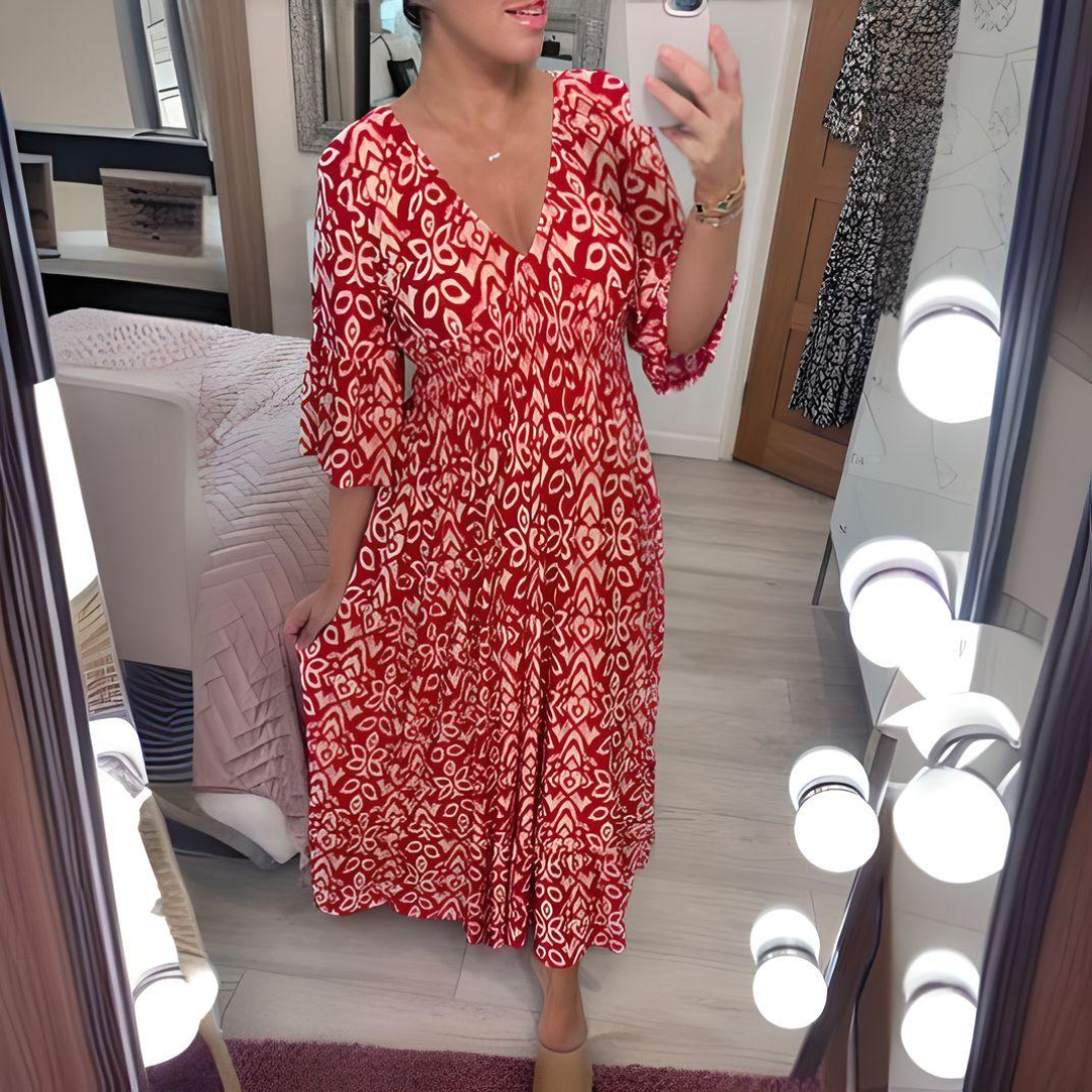 Marjoleine | Boho Jurk (Bijna uitverkocht)