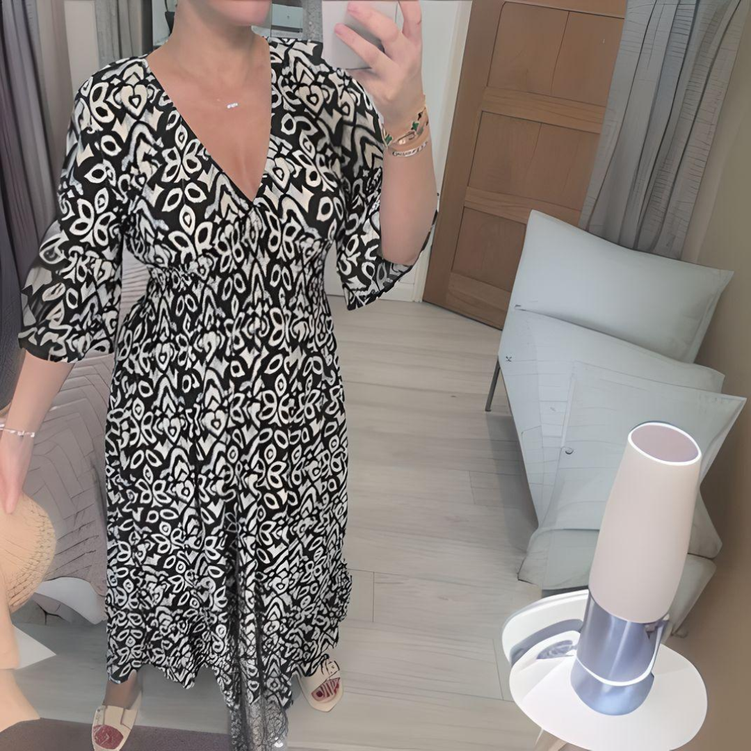 Marjoleine | Boho Jurk (Bijna uitverkocht)