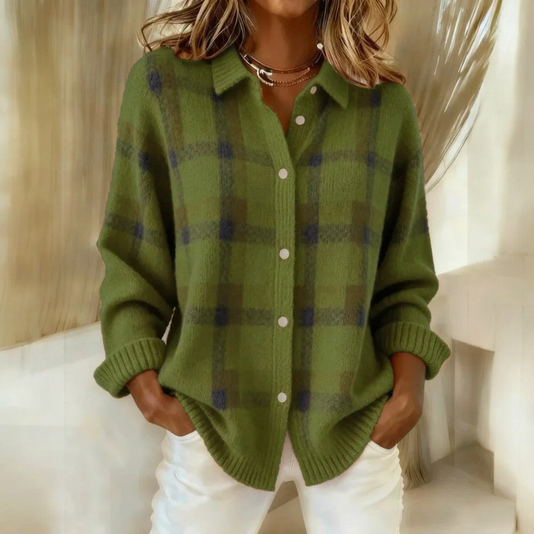 ARIANA - Klassieke Gestreepte Cardigan