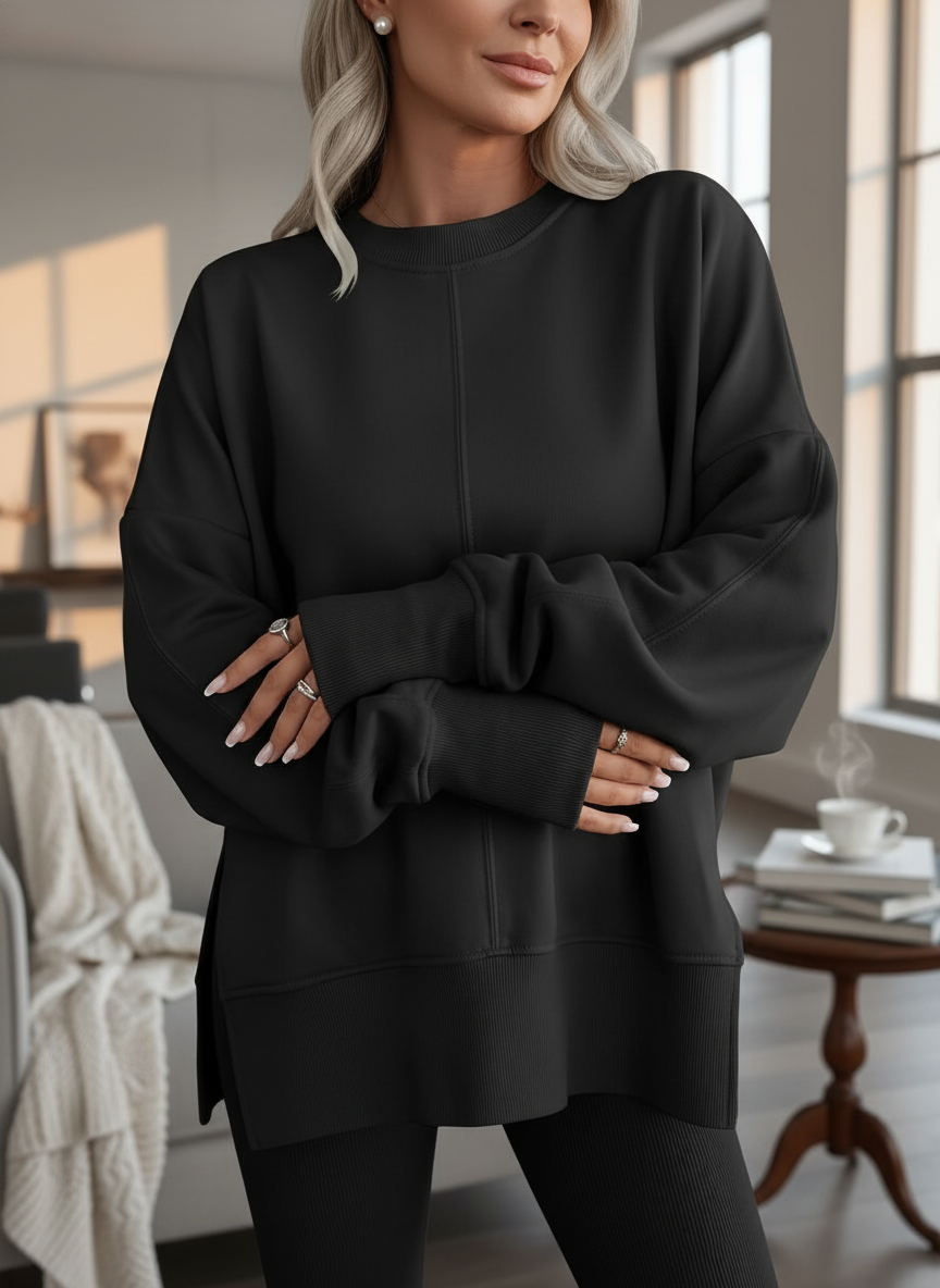 GWEN - Comfortabele Oversized Lange Mouwen Trui