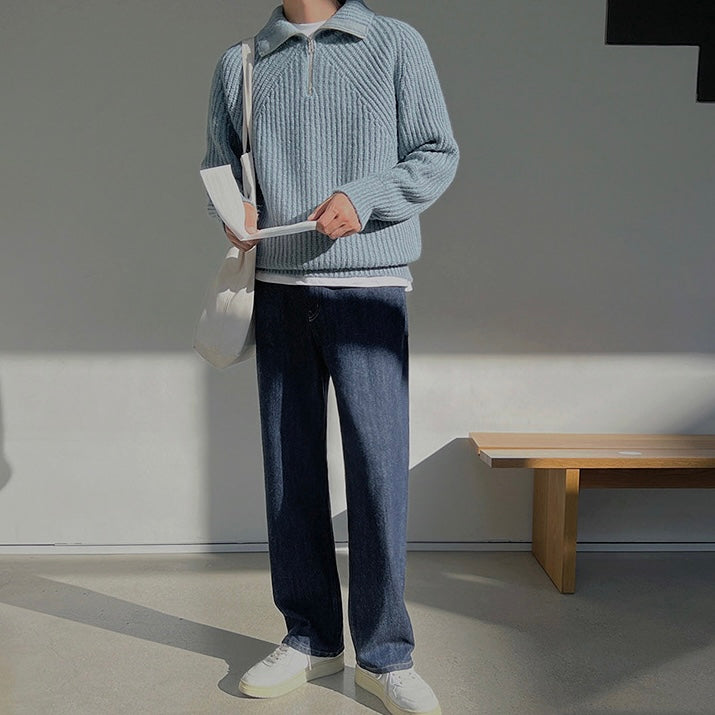 Alex | Pullover met quarter zip