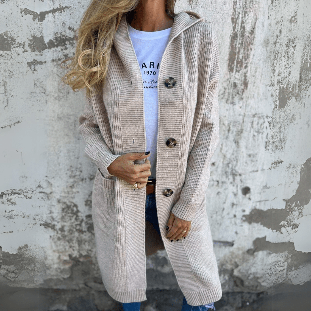 MONICA™ - Lange en Elegante Cardigan voor Dames