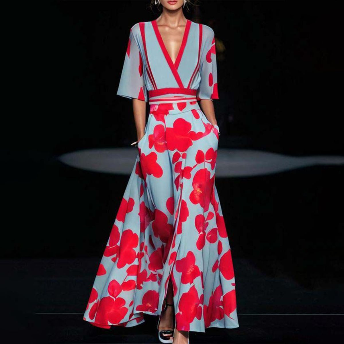 Willy | Elegante Korte Mouwen Jurk